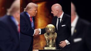 Donald Trump i Gianni Infantino