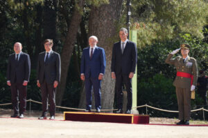 Imatge de la cimera entre Espanya i Brasil amb els presidents Sánchez i Lula. (ACN)