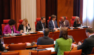 Reunió de la Junta de Portaveus del Parlament de Catalunya sobre la Flotilla
