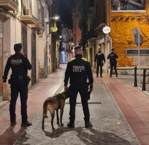 Operatiu policial a Valls