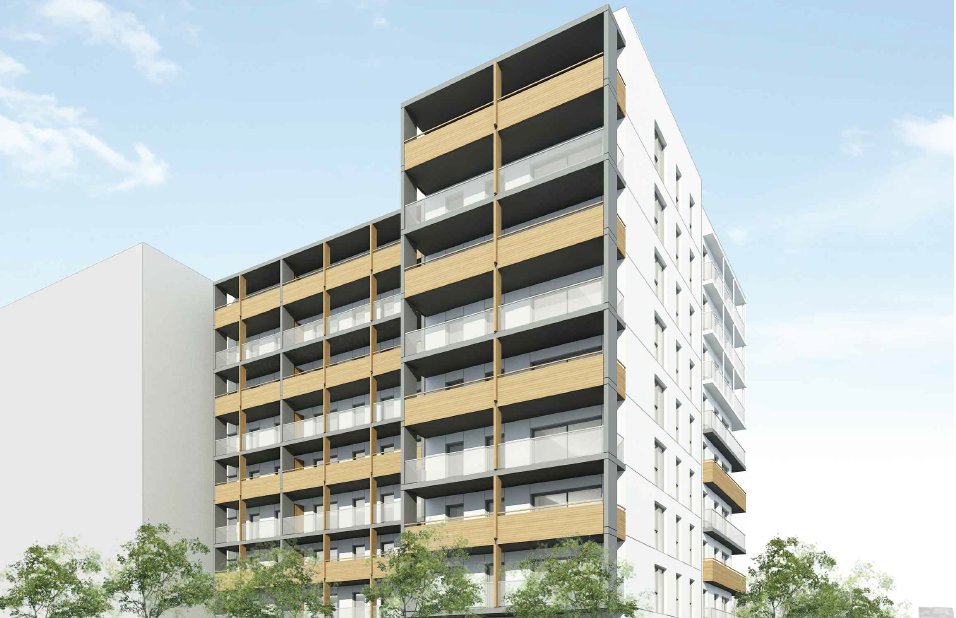 Imatge d'un edifici de pisos protegits a Sant Joan Despí