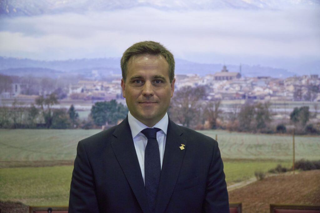 Jordi Camps, alcalde de Vidreres,