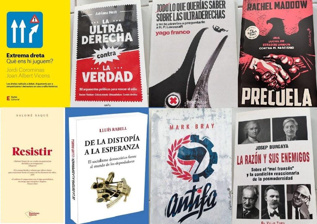 Diversos llibres sobre l'extrema dreta i el neofeixisme