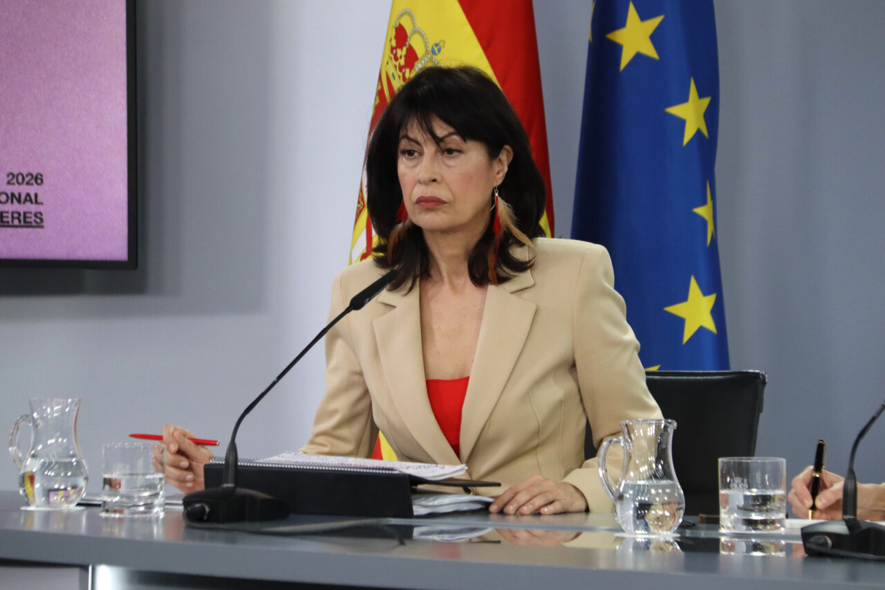 La ministra Ana Redondo