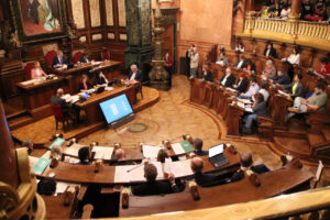 Ple de l'Ajuntament de Barcelona (Blanca Blay - ACN)