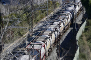 Tren de mercaderies túnel de Rubí (ACN)