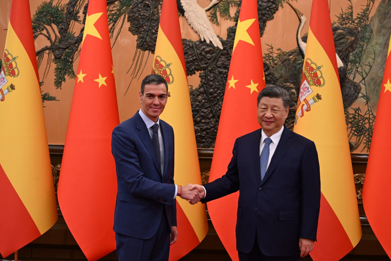 Pedro Sánchez i Xi Jinping (La Moncloa)