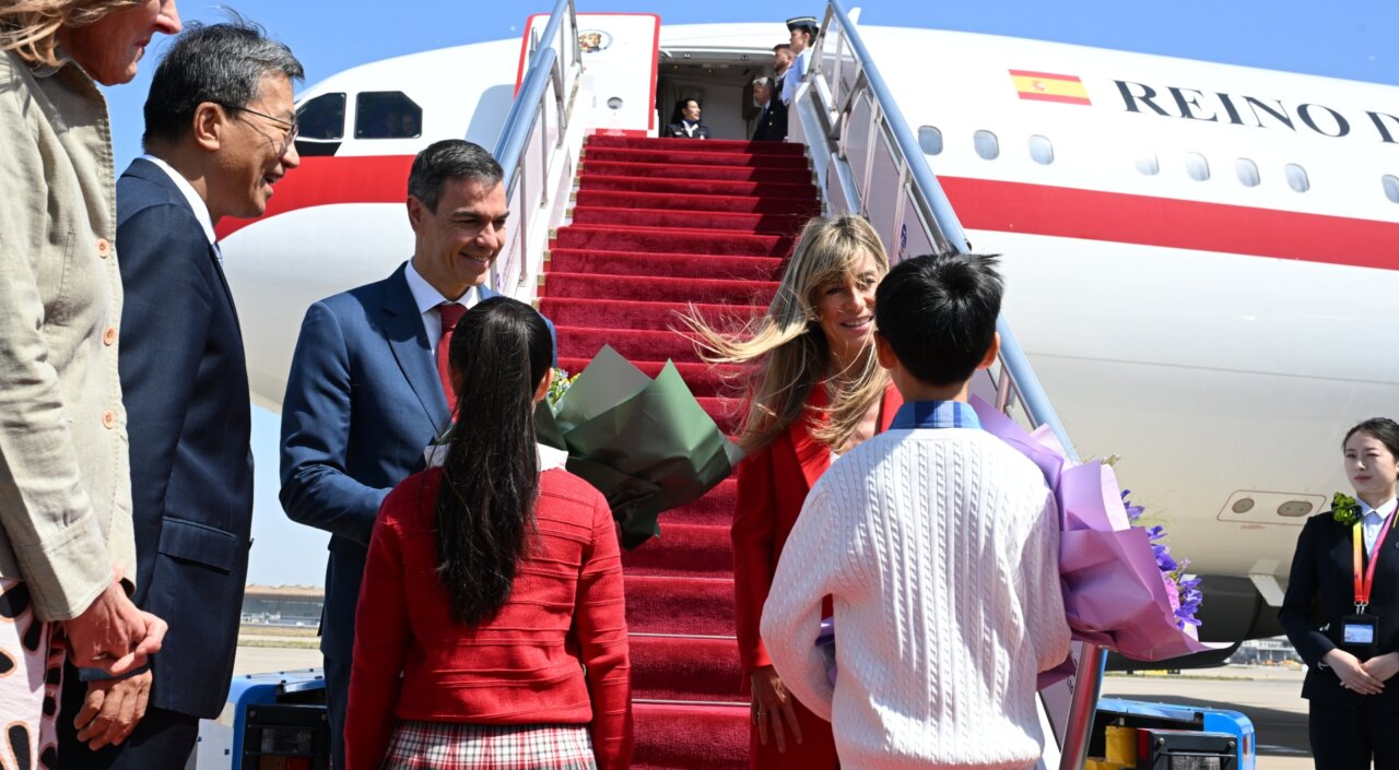 Pedro Sánchez, Begoña Gómez, Pequín, China