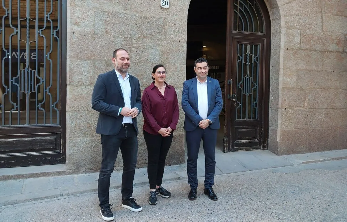 El vicepresident de la Diputació, Agustí Jiménez, s’ha reunit a Solsona.