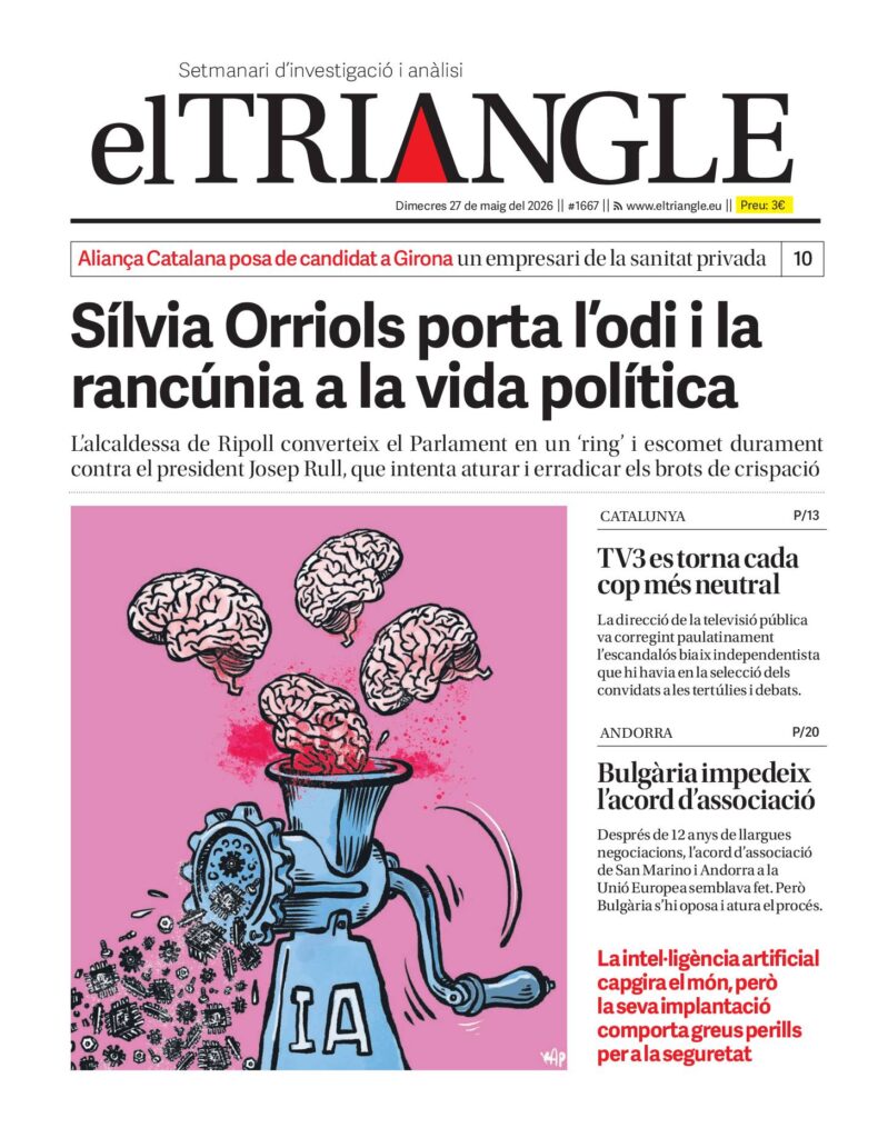 Sílvia Orriols porta l’odi i la rancúnia a la vida política