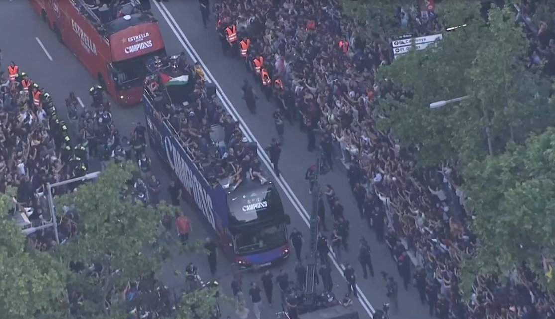 La celebració del Barça (TV3)