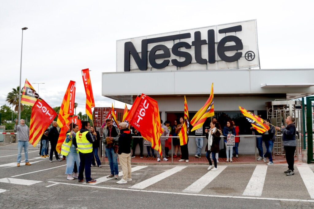 Treballadors de Nestlé