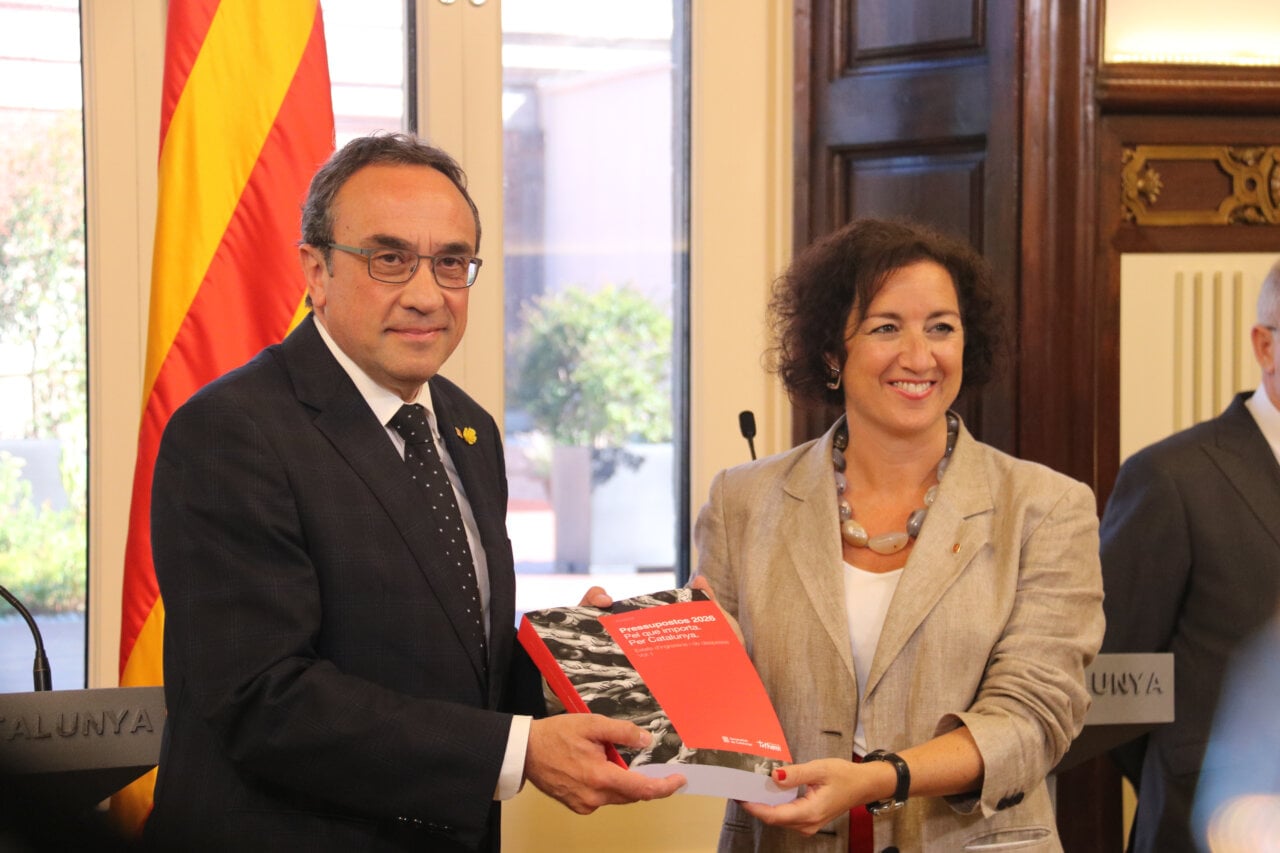 Josep Rull i Alícia Romero (ACN)