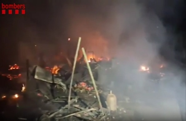 Incendi a Vilassar de Dalt (