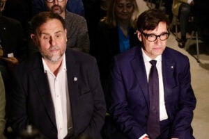 Oriol Junqueras i Salvador Illa. (ACN)