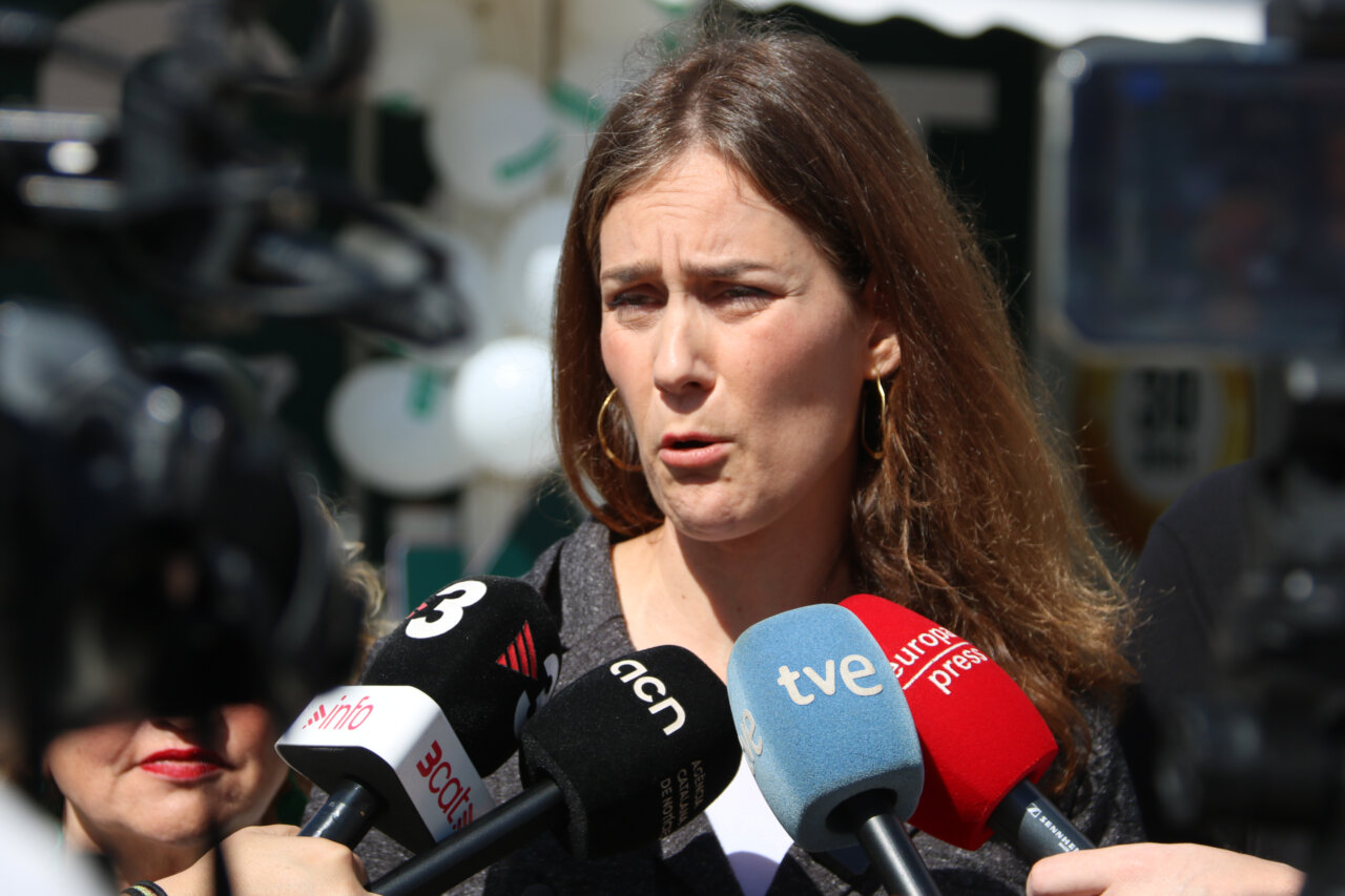 Comuns, Jéssica Albiach, Viladecans (Bernat Vilaró, ACN)