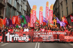 Primer de Maig, CCOO, UGT (Maria Asmarat, ACN)