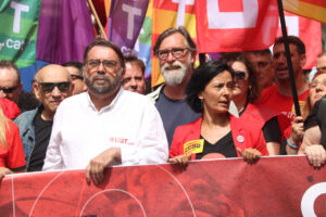 Camil Ros, Belén López, Primer de Maig, CCOO, UGT