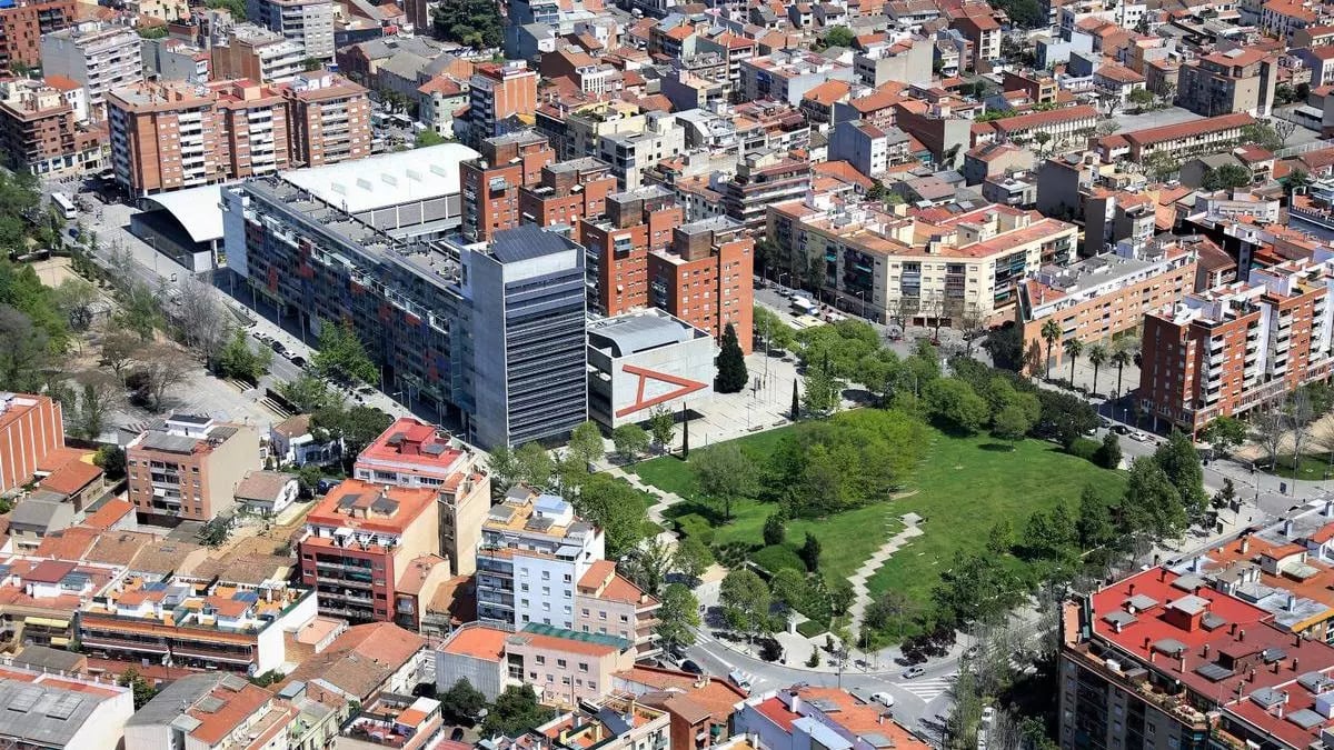 Vista aèria de Mollet del Vallès