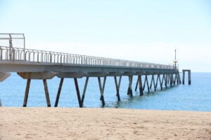Pont del petroli de Badalona