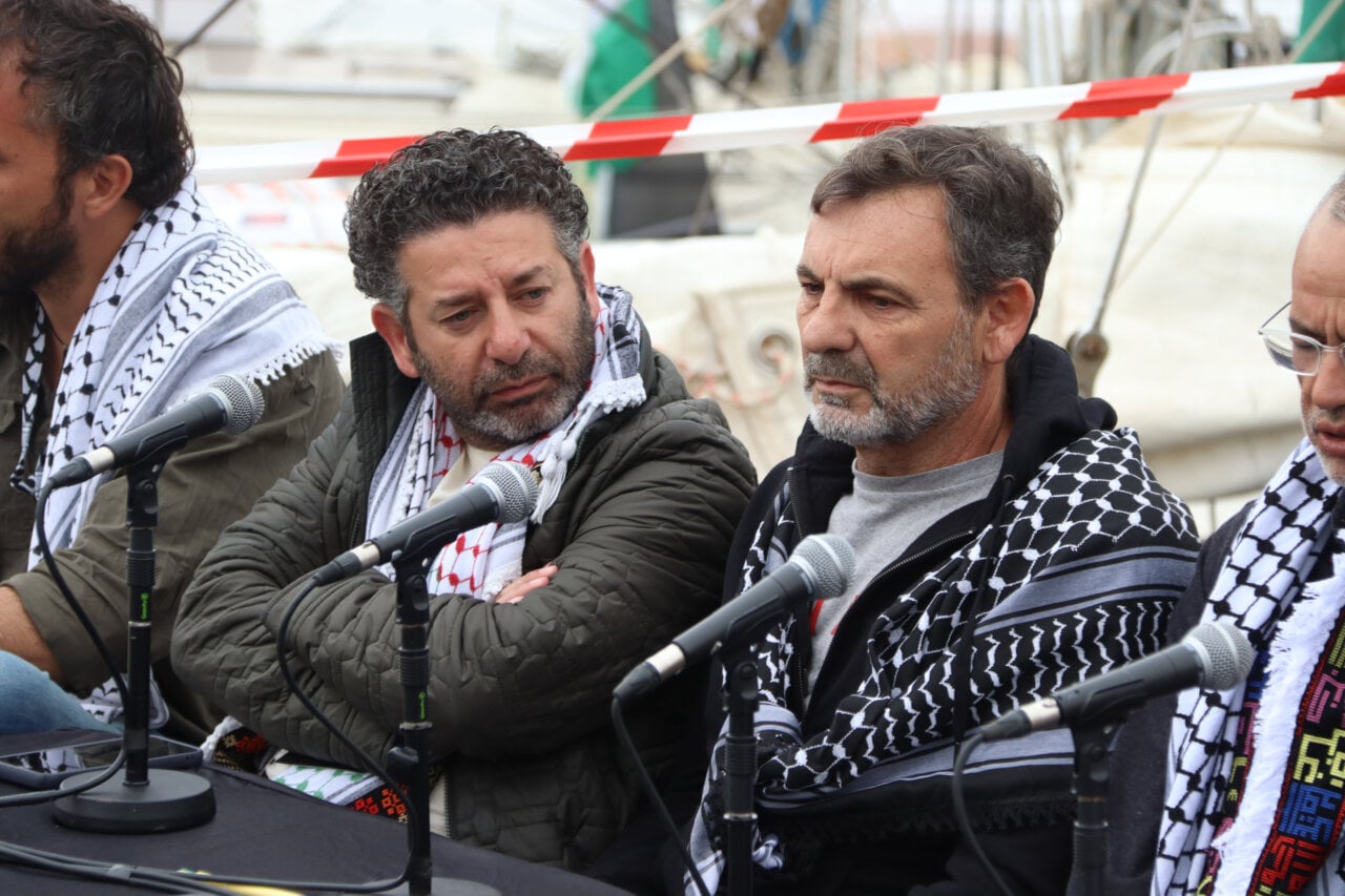 Global Sumud Flotilla, Saif Abukeshek, Open Arms, Òscar Camps (Albert Cadanet, ACN)