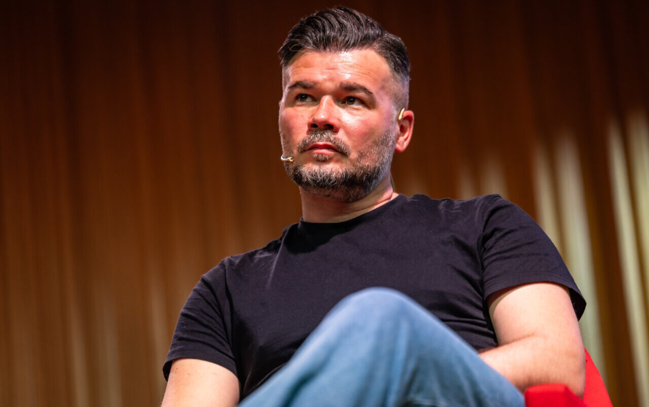 El portaveu d'ERC al Congrés, Gabriel Rufián, presenta a Barcelona la proposta per un front d'esquerres (Jordi Borràs, ACN)