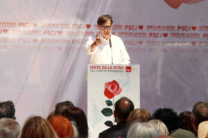 Salvador Illa, Festa de la Rosa, Camp de Tarragona, Constantí (Eloi Tost, ACN)