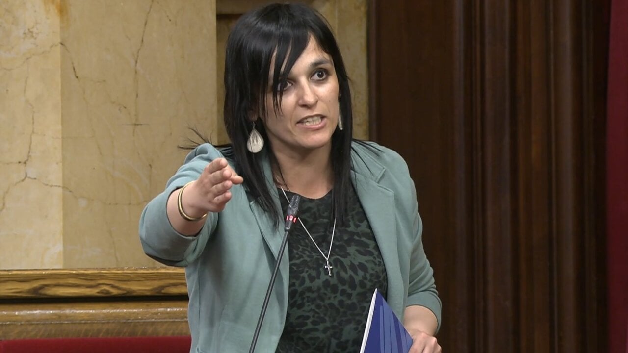 Sílvia Orriols al Parlament de Catalunya