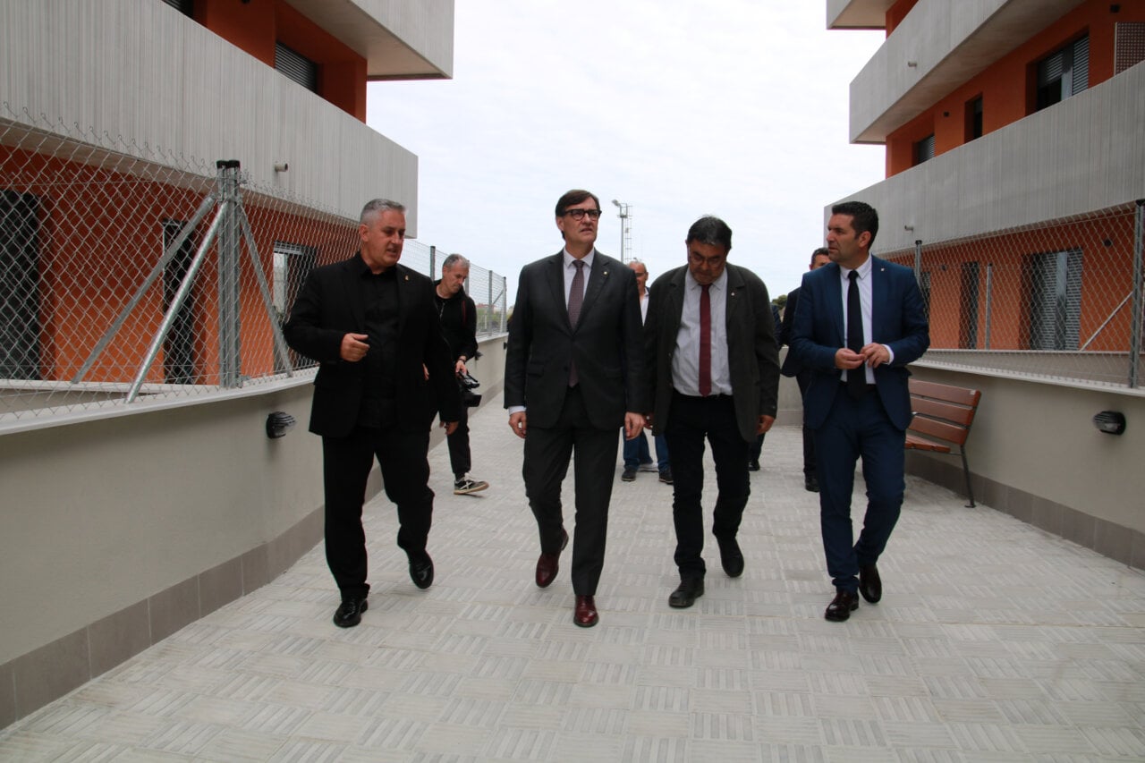 Salvador Illa, promoció habitatge, lloguer assequible, Calafell (Mar Rovira, ACN)