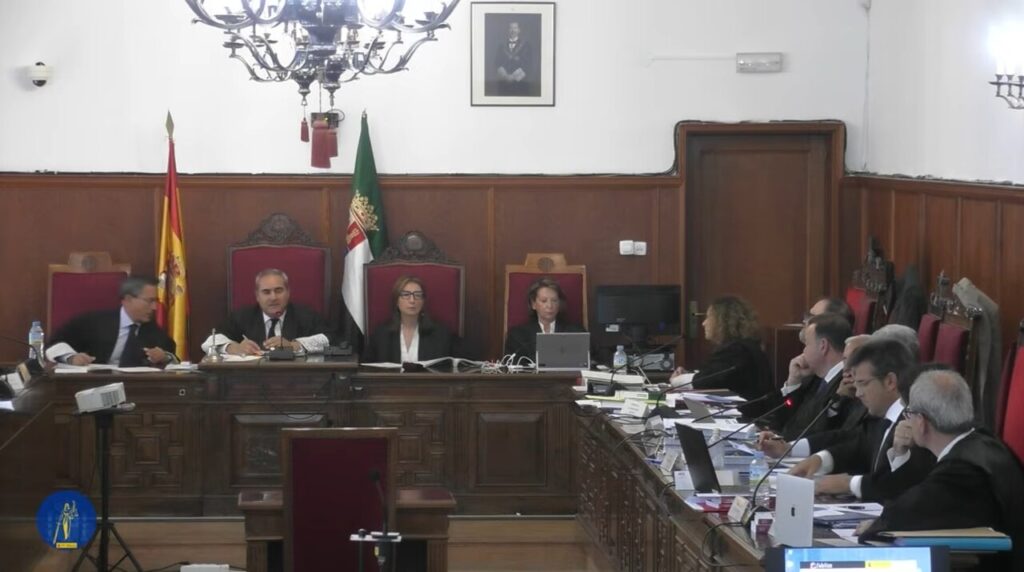 L'Audiència Provincial de Badajoz jutja David Sánchez. (APB)