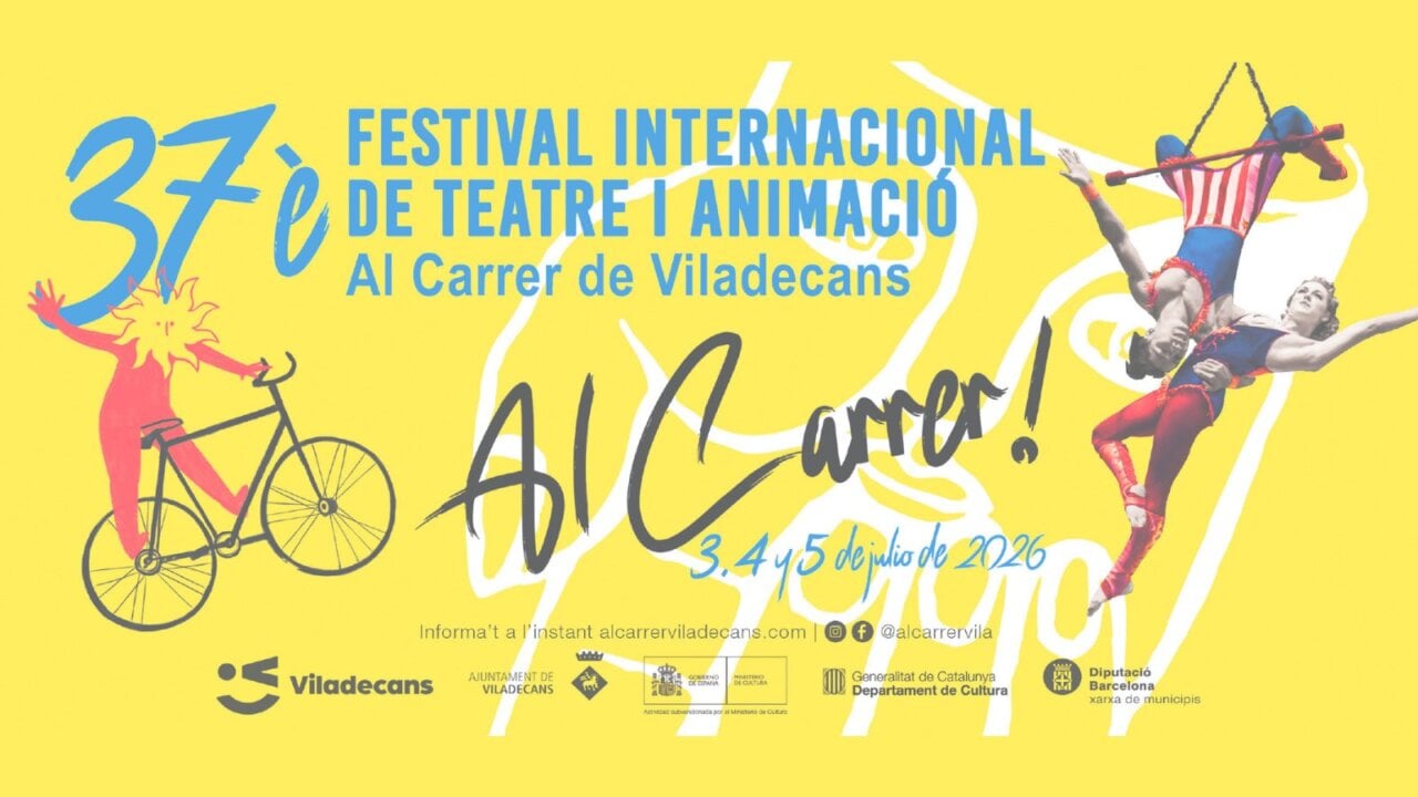 Cartell del Festival Internacional de Teatre i Animació Al Carrer a Viladecans