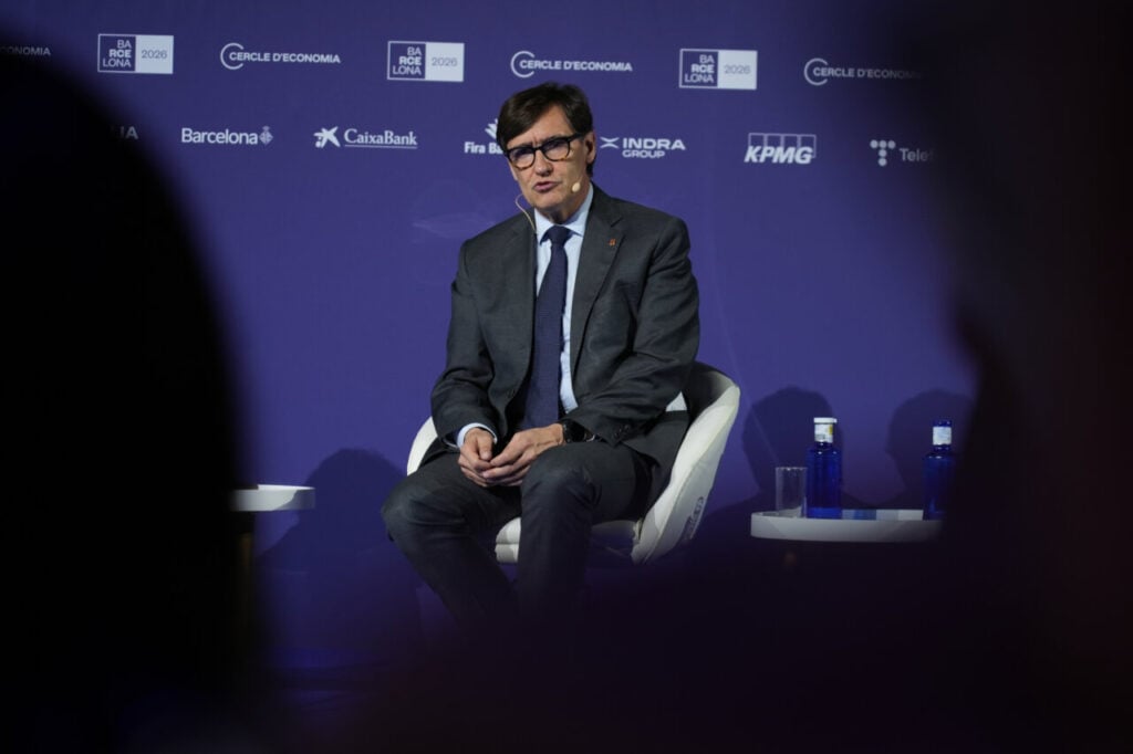 Salvador Illa al Cercle d'Economia