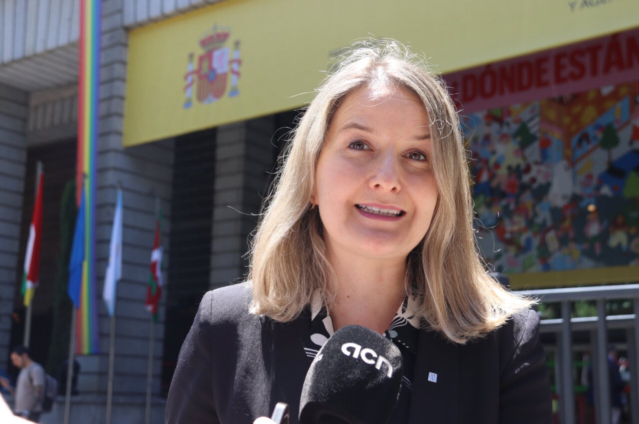 La consellera de Drets Socials i Inclusió, Mònica Martínez Bravo (Maria Pratdesaba - ACN)