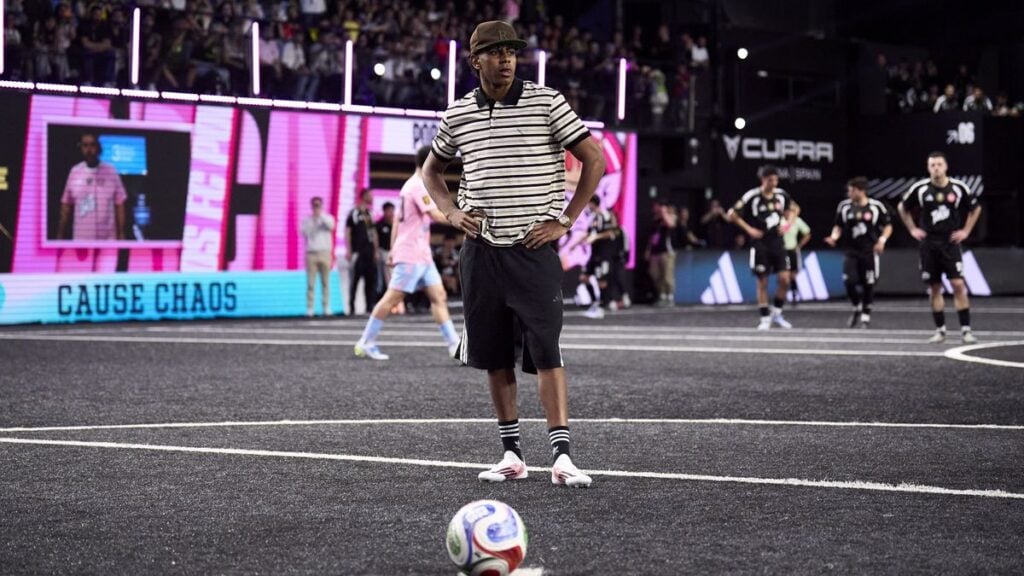 Lamine Yamal en un partit de la Kings League. (KIngs League)