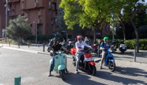 Moto compartida Sant Just (AMB)