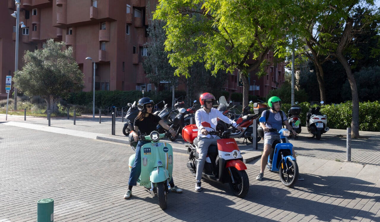 Moto compartida Sant Just (AMB)