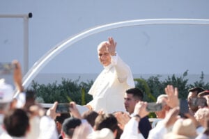 Lleó XIV, prop de la Cibeles de Madrid (Javier Barbancho, ACN)
