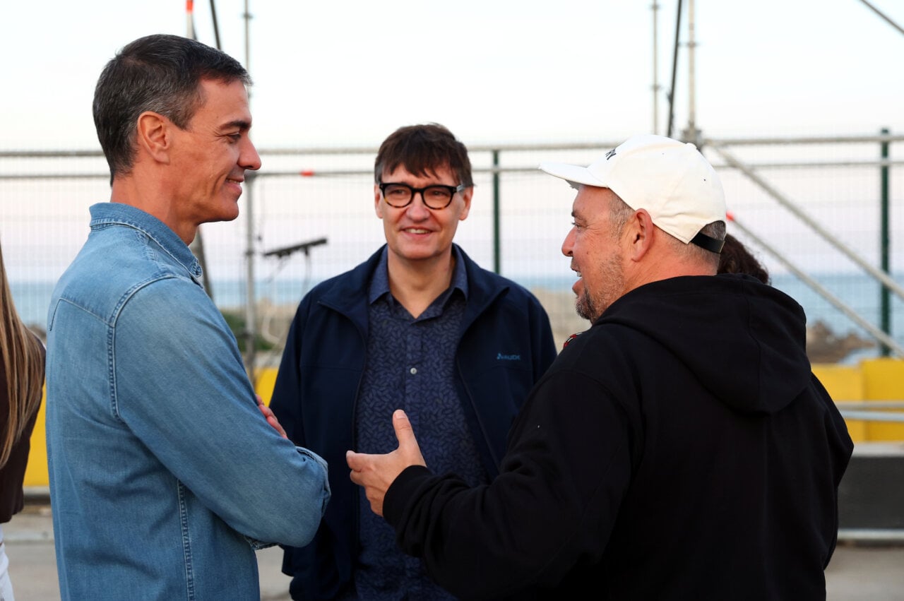 Pedro Sánchez, Salvador Illa, Primavera Sound (Fernando Calvo, Moncloa)