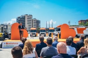 Presentació nou contracte de neteja Badalona