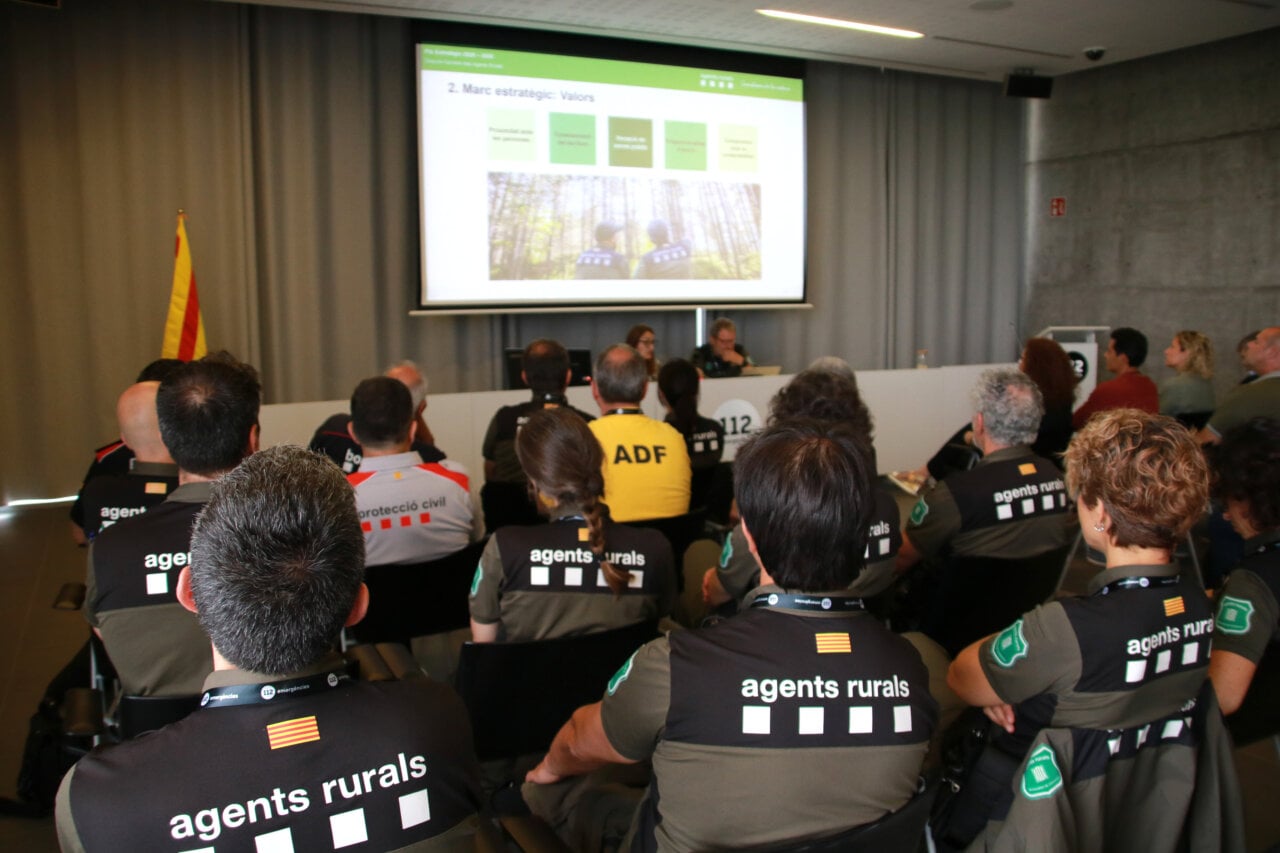 Presentació del pla dels Agents Rurals de Tarragona (Mar Rovira - ACN)