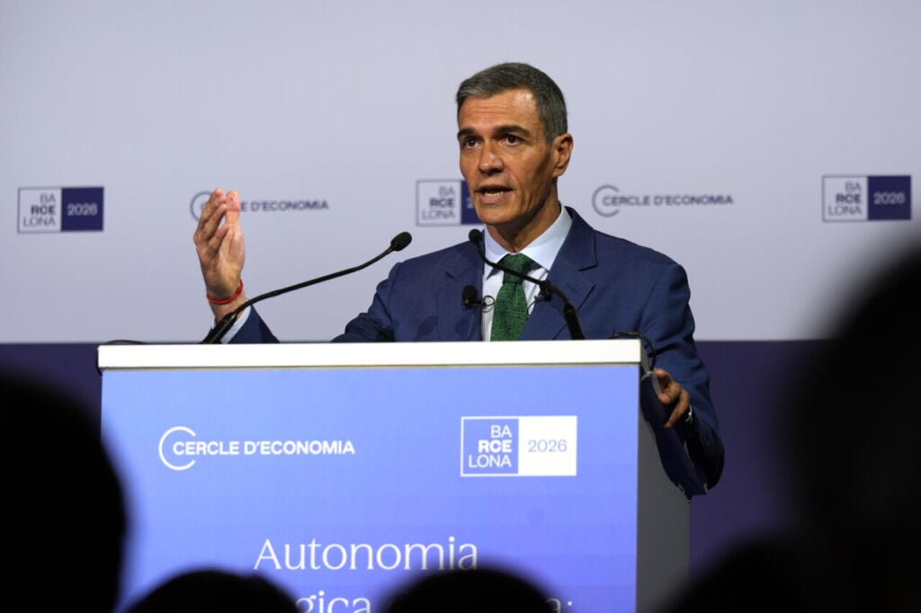 Pedro Sánchez al Cercle d'Economia