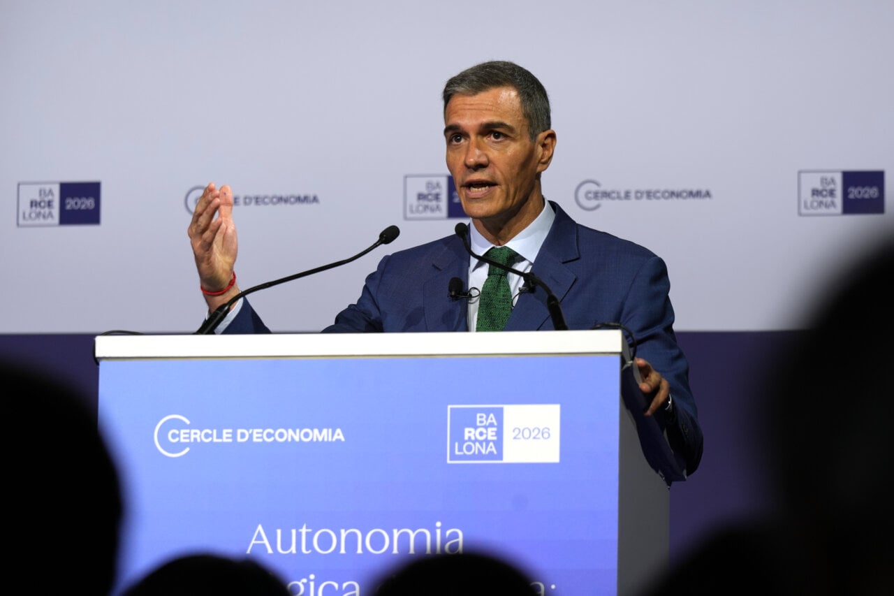 Pedro Sánchez al Cercle d'Economia