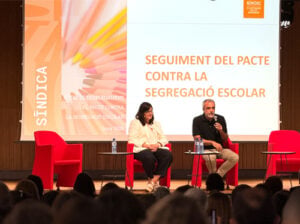 La síndica de greuges presenta l'informe anual sobre la segregació escolar a Catalunya.