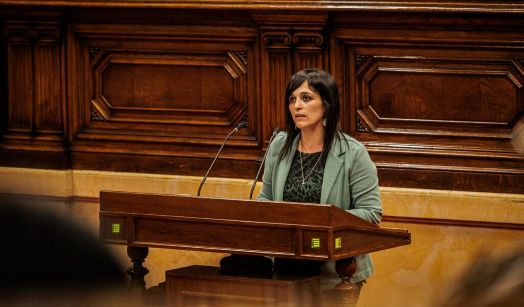 Sílvia Orriols al Parlament de Catalunya (Sergi Ramos Ladevesa)