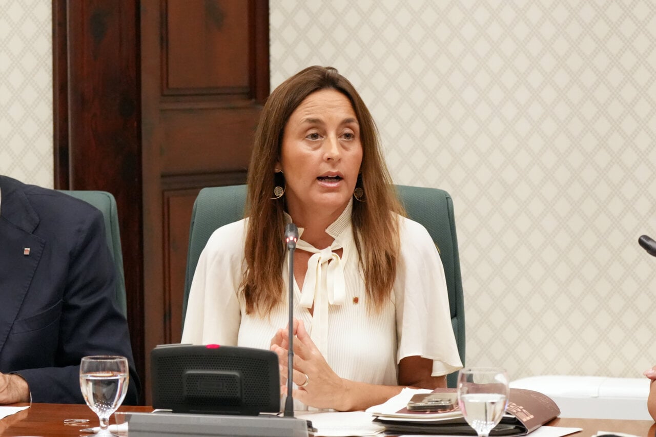 La consellera d'Educació, Esther Niubó (Enric Sitjà - ACN)
