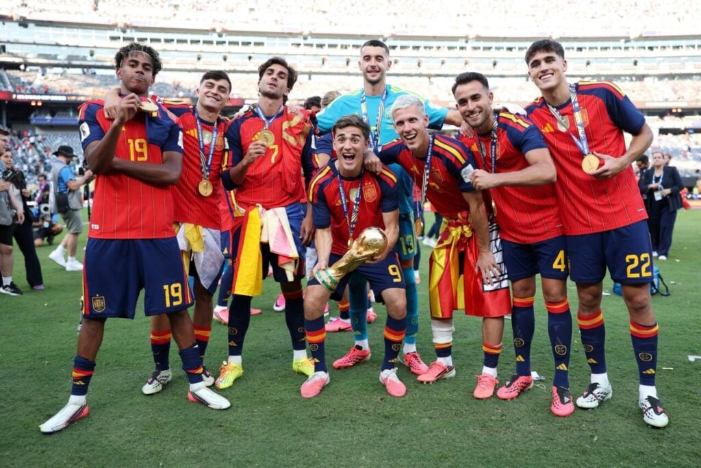El futbolistes del Barça que han guanyat amb Espanya el Mundial 2026 (FC Barcelona)