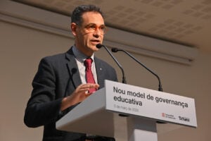 Ignasi Giménez, secretari de Millora Educativa del Departament d'Educació (Generalitat de Catalunya)