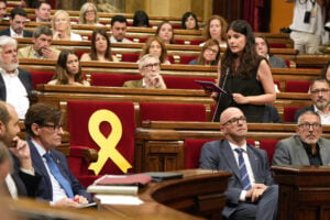 Mònica Sales (Junts) al Parlament (ACN)