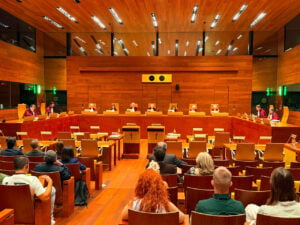 Sessió del Tribunal de Justícia de la Unió Europea sobre l'amnistia.
