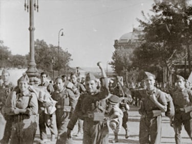 Milicians antifeixistes durant la Guerra Civil espanyola